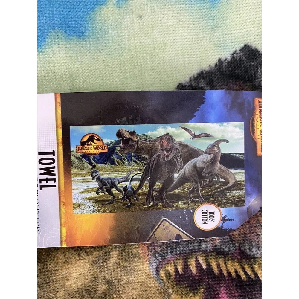 Jurassic World Dominion Beach Towel 25
